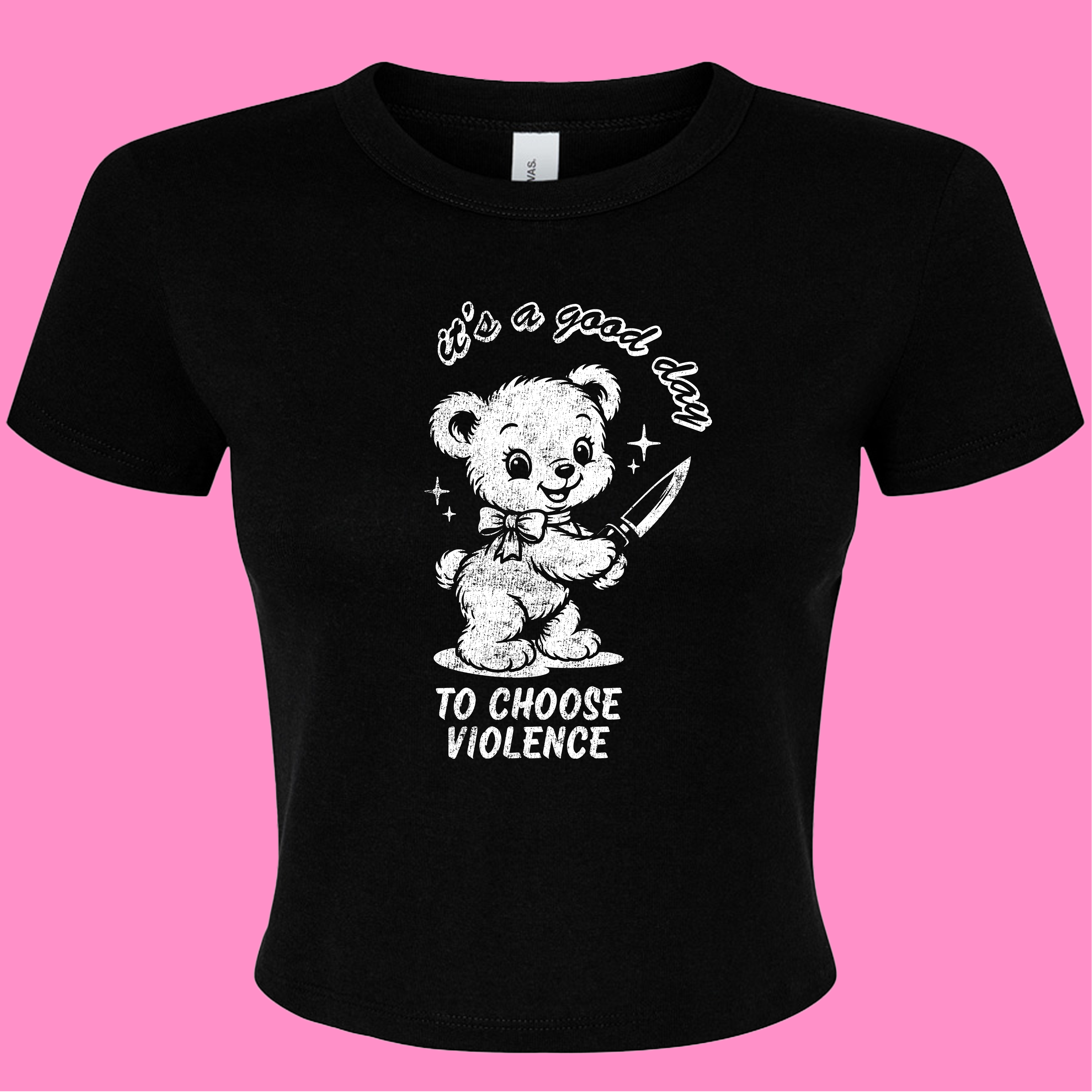 CHOOSE VIOLENCE BABY T-SHIRT