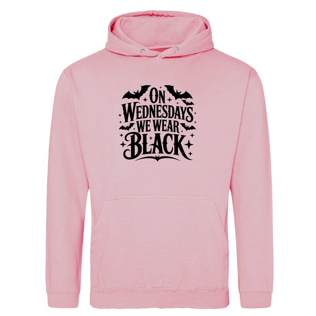 ON WEDNESDAYS WE WEAR BLACK HOODIE
