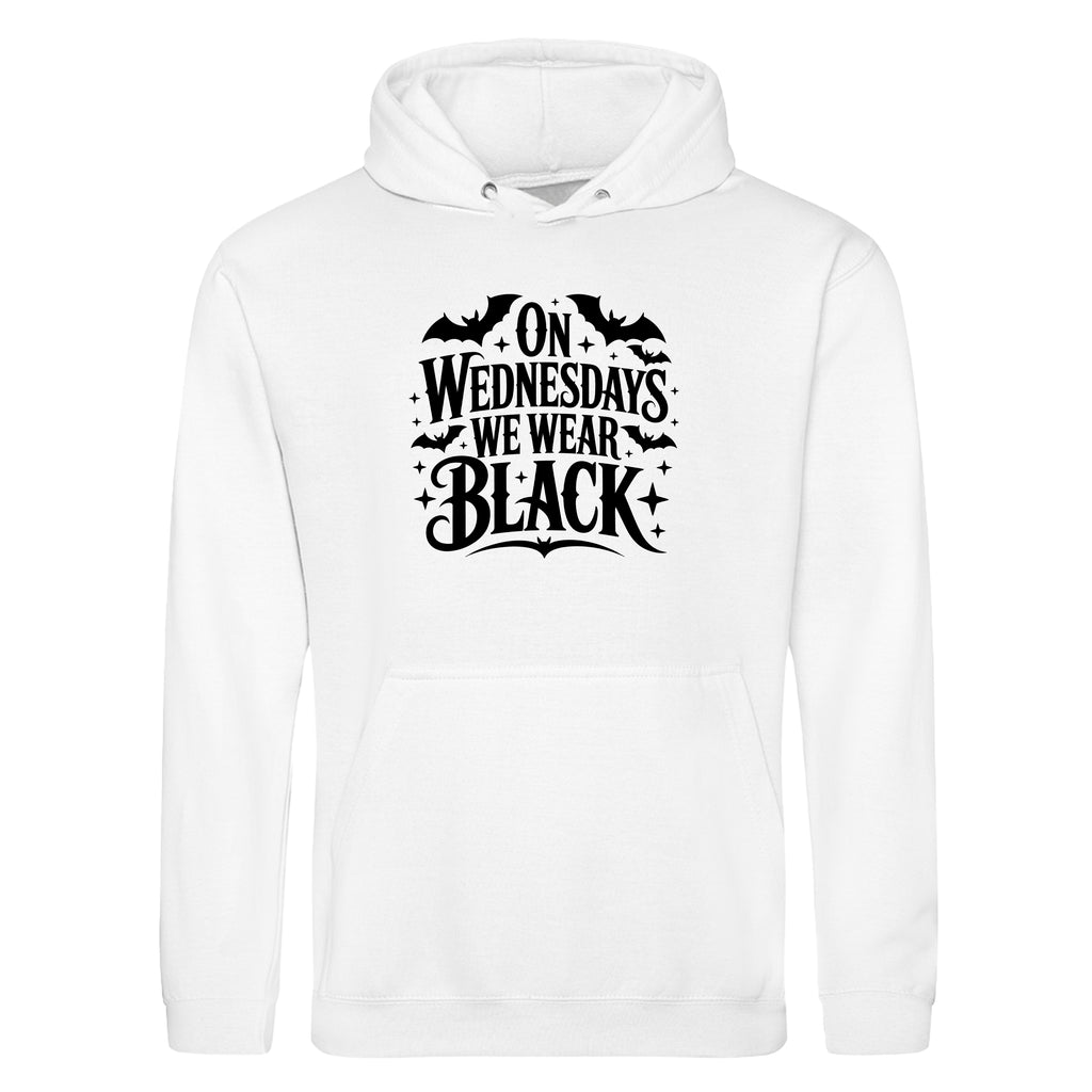 ON WEDNESDAYS WE WEAR BLACK HOODIE