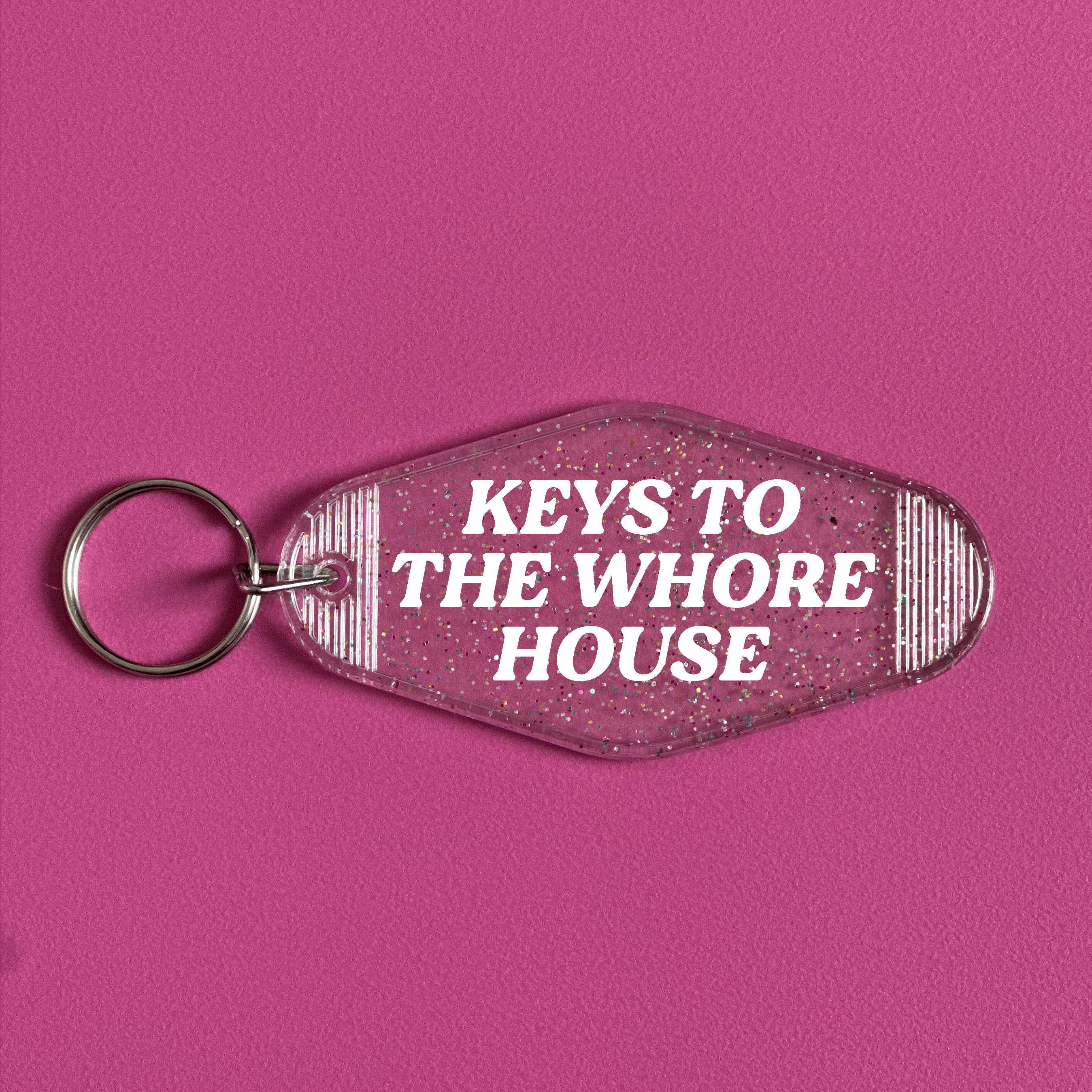 KEYS TO THE WHORE HOUSE KEYRING