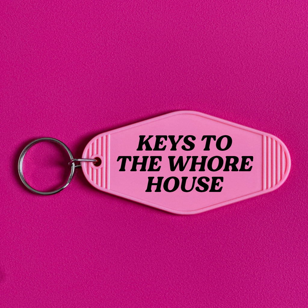 KEYS TO THE WHORE HOUSE KEYRING
