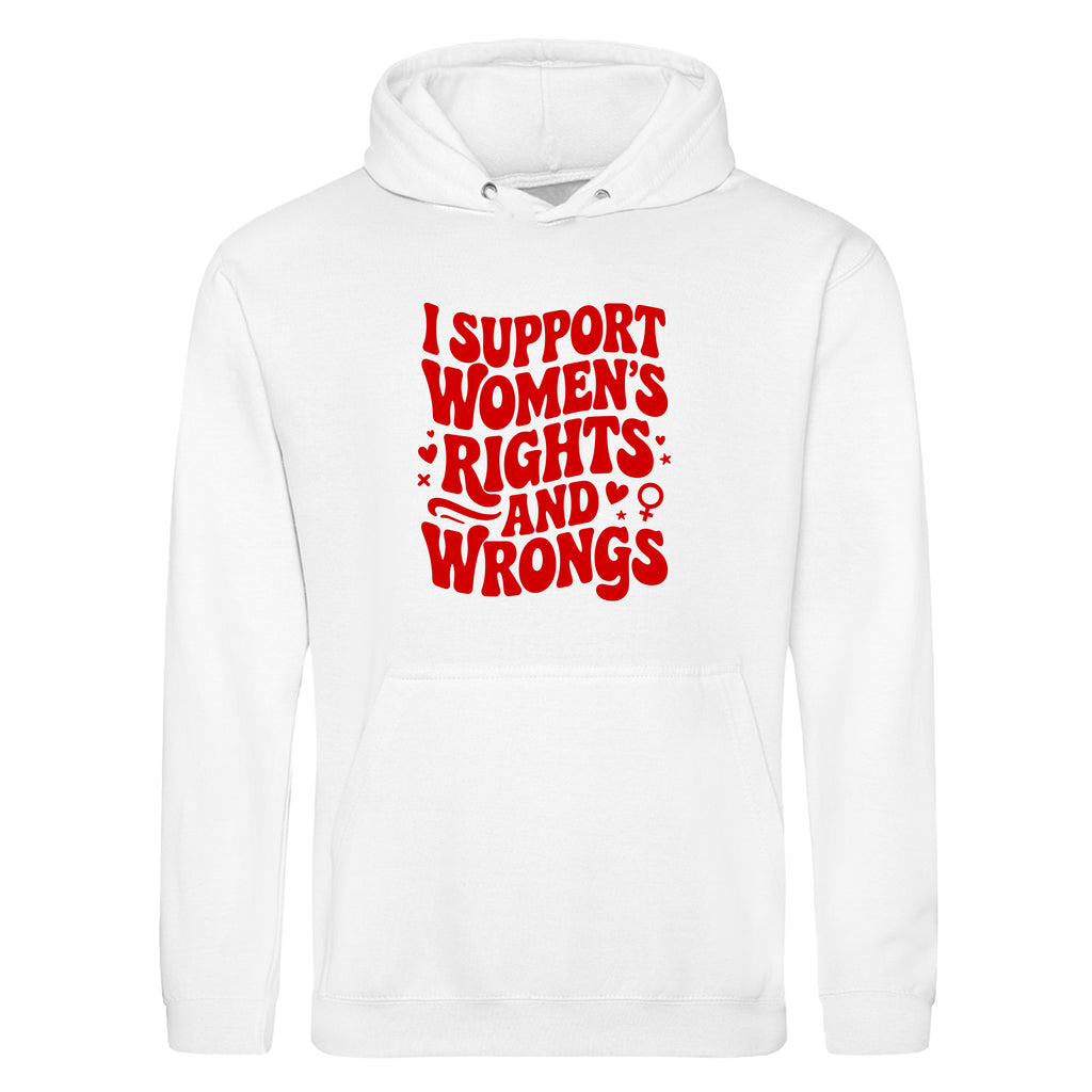 I SUPPORT WOMENS RIGHTS HOODIE