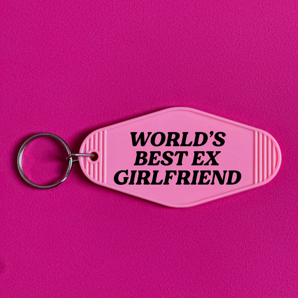 WORLDS BEST EX KEYRING