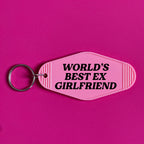 WORLDS BEST EX KEYRING