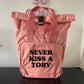 NEVER KISS A TORY BACKPACK