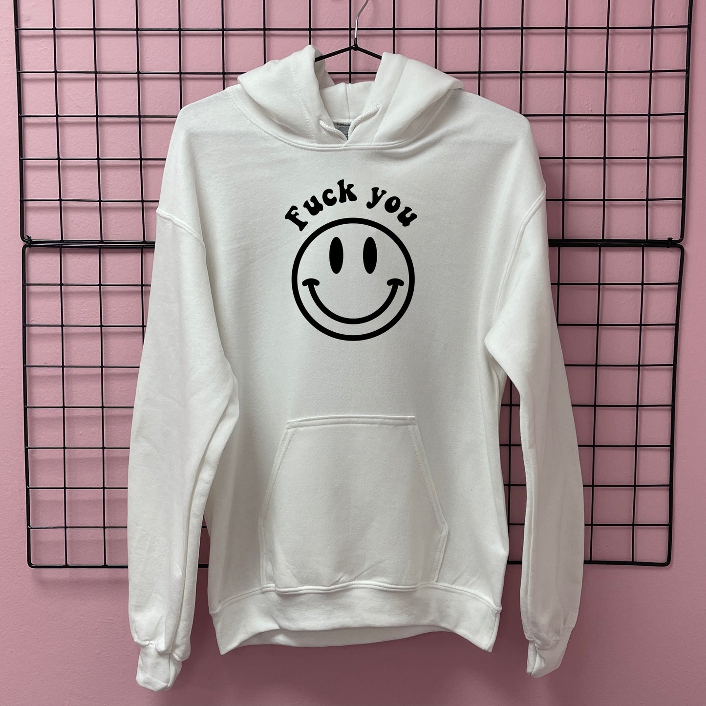 FUCK YOU SMILEY FACE HOODIE