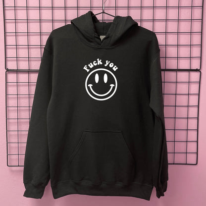 FUCK YOU SMILEY FACE HOODIE