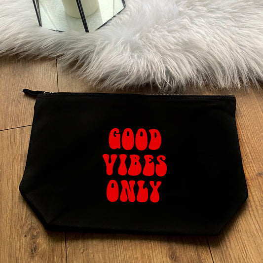 GOOD VIBES ONLY SEX TOY ACCESSORY BAG