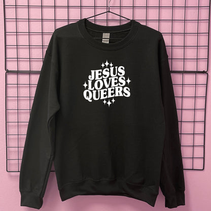 JESUS LOVES QUEERS SWEATSHIRT
