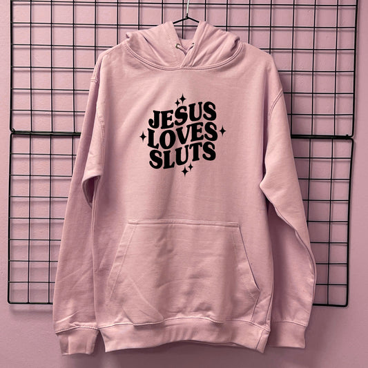 JESUS LOVES SLUTS HOODIE