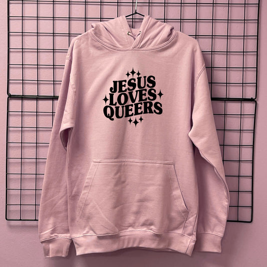JESUS LOVES QUEERS HOODIE