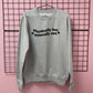 PHYSICALLY HOT MENTALLY NOT SWEATSHIRT