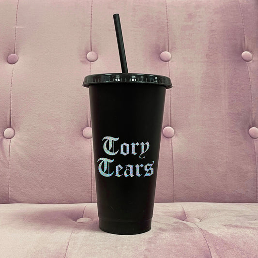 TORY TEARS COLD CUP TUMBLER